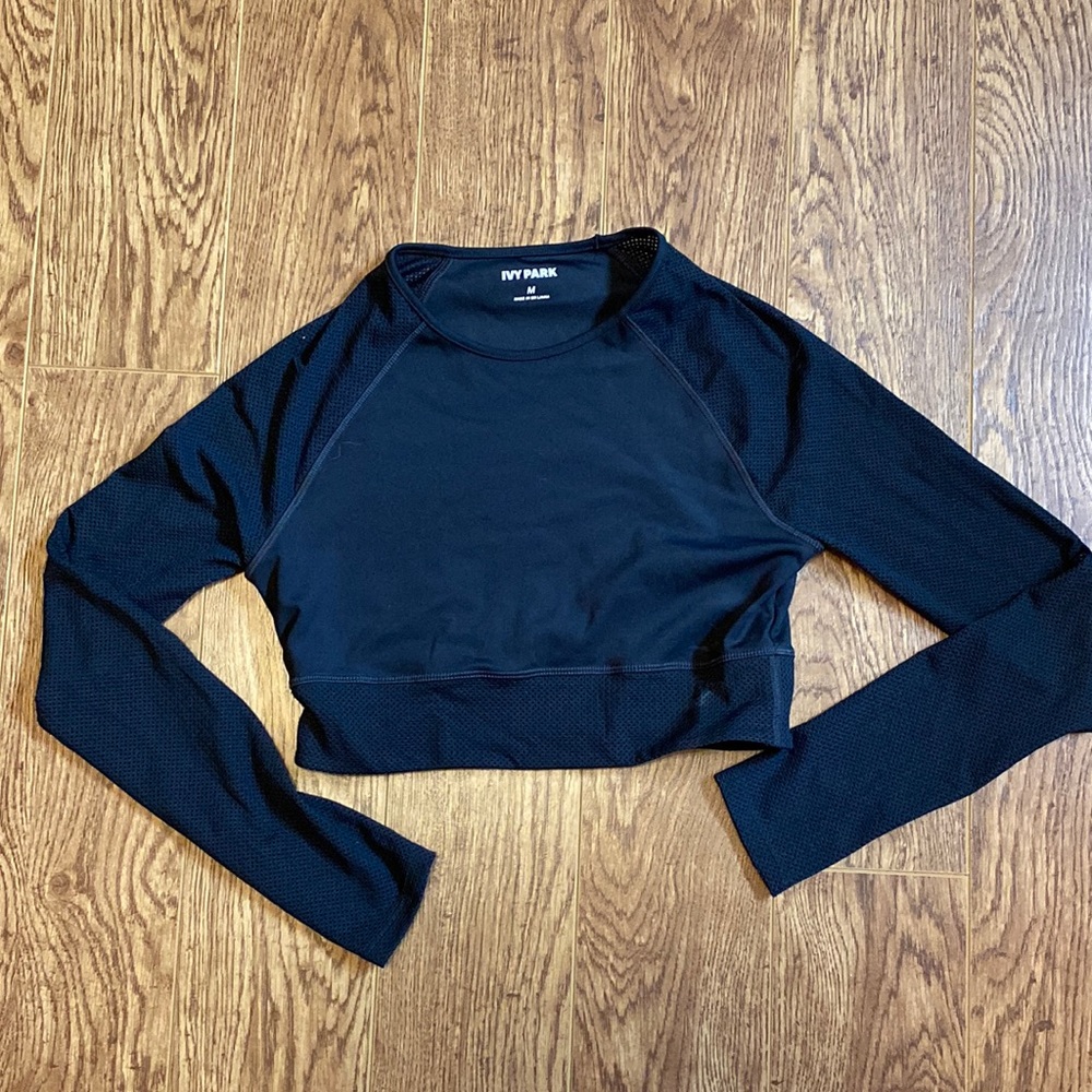 Ivy Park cropped workout top